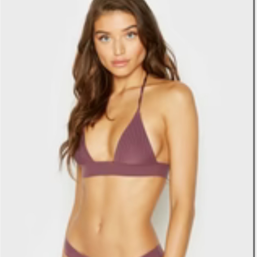 Frankie’s Bikinis Winnie Top in Sangria